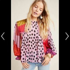Anthropologie Bl_nk London blouse